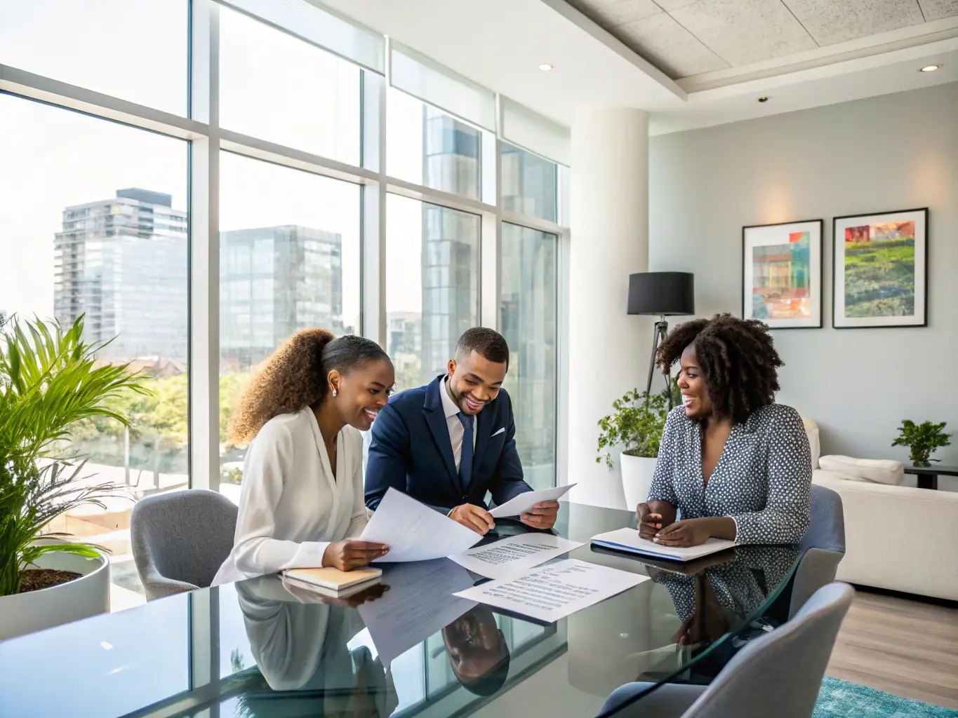 A dynamic image of a business managing its cash flow effectively, with clear financial statements and a team working efficiently, illustrating the benefits of working capital loans.